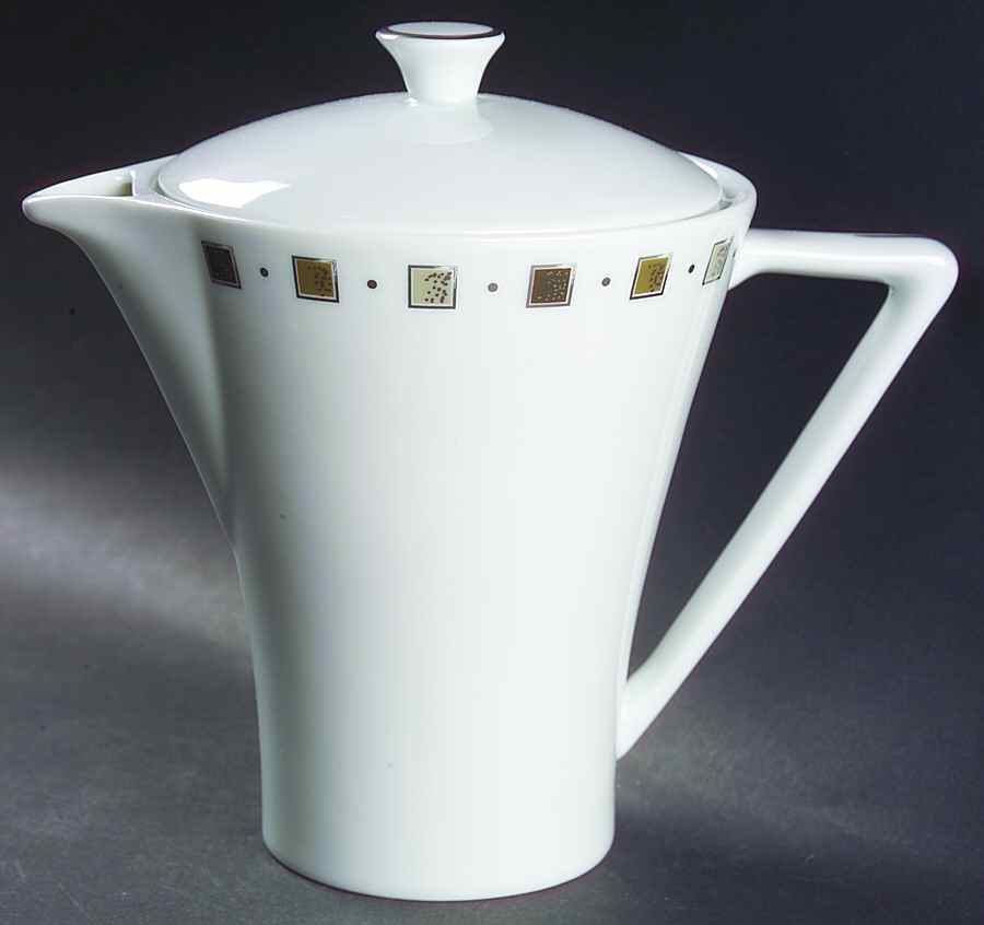 Caviar Coffee Pot & Lid by Philippe Deshoulieres-1