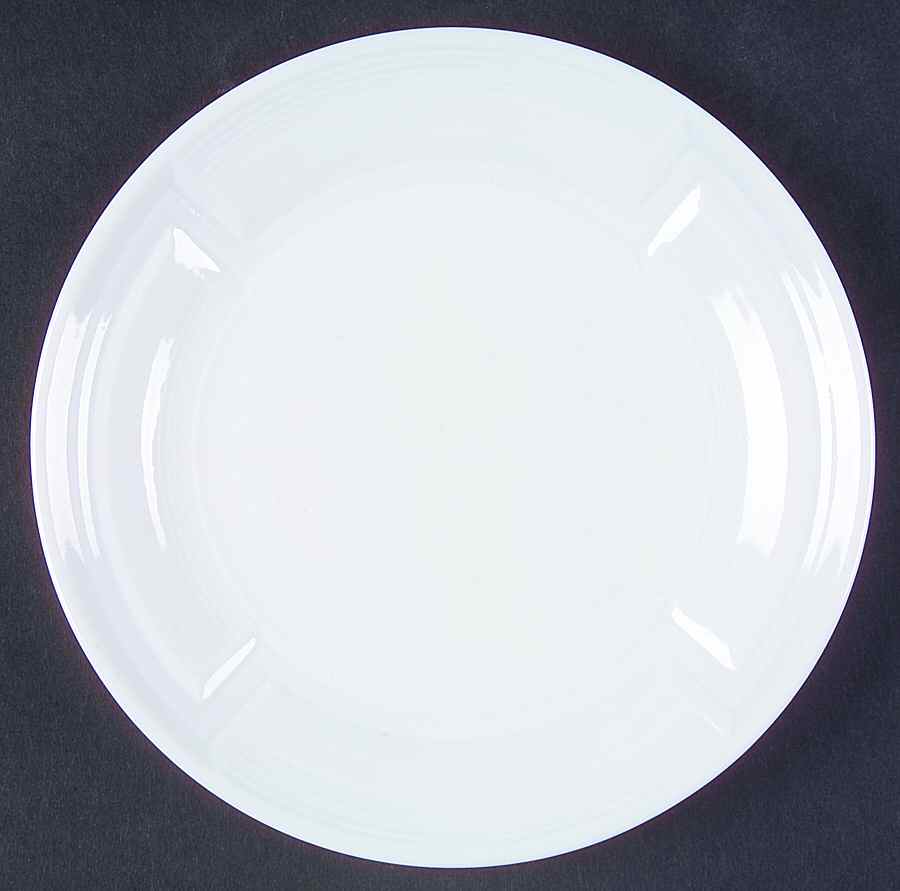 Celtika White Bread & Butter Plate by Philippe Deshoulieres-1