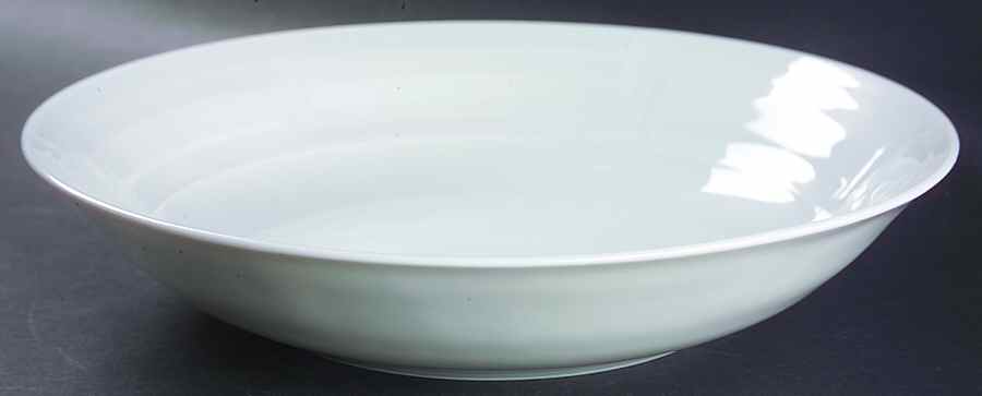 Celtika White 11" Round Vegetable Bowl by Philippe Deshoulieres-1