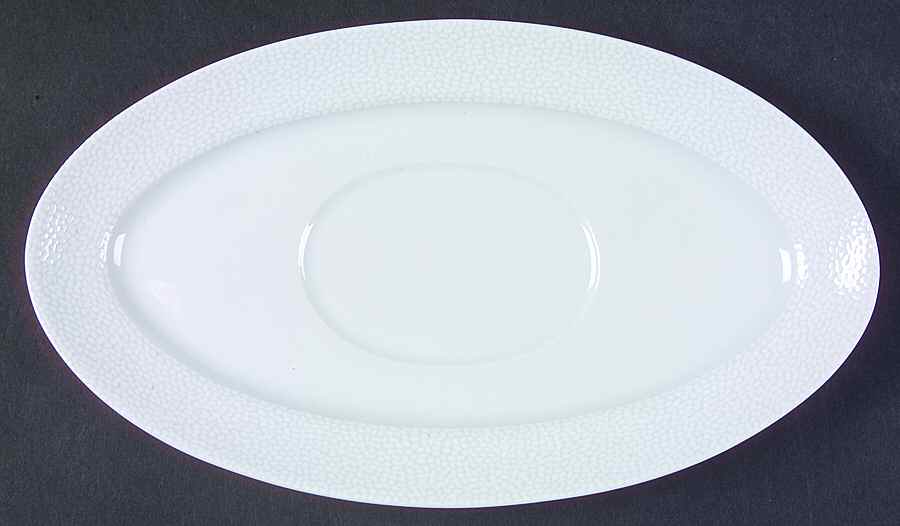Seychelles White Relish/Gravy Underplate by Philippe Deshoulieres-1
