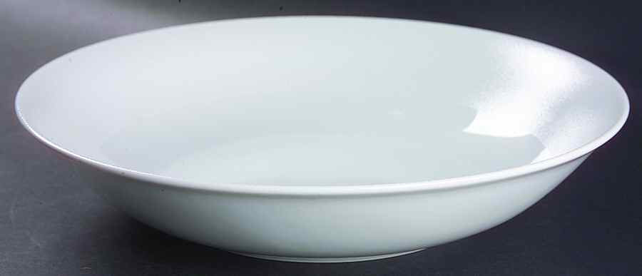 Seychelles White 11" Round Vegetable Bowl by Philippe Deshoulieres-1
