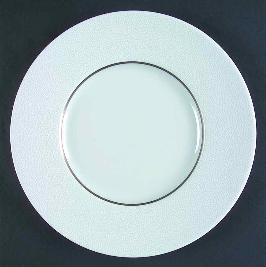 Seychelles Mat Platinum Filet Salad/Dessert Plate by Philippe Deshoulieres-1