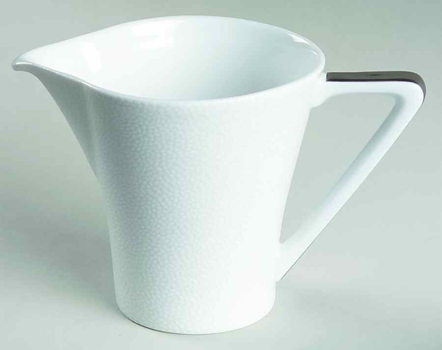 Seychelles Mat Platinum Filet Creamer by Philippe Deshoulieres-1