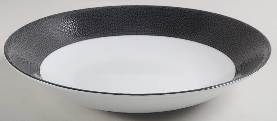 Seychelles Black Coupe Cereal Bowl by Philippe Deshoulieres-1