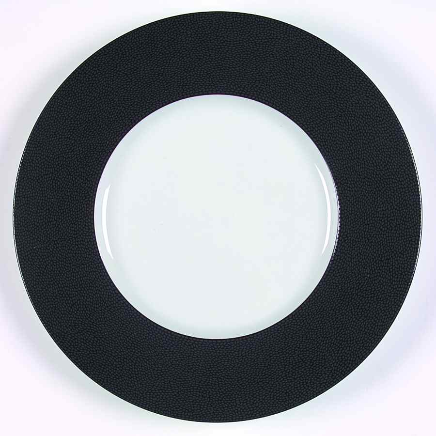 Seychelles Black Dinner Plate by Philippe Deshoulieres-1