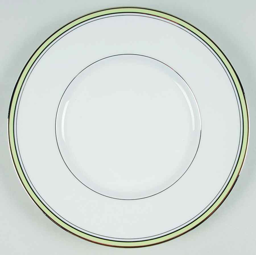 Excellence Anis Green Salad/Dessert Plate by Philippe Deshoulieres-1