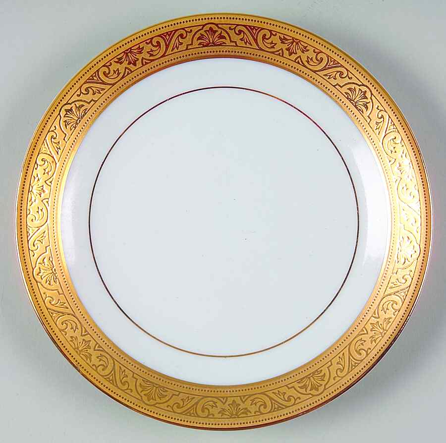 Trianon Gold Bread & Butter Plate by Philippe Deshoulieres-1