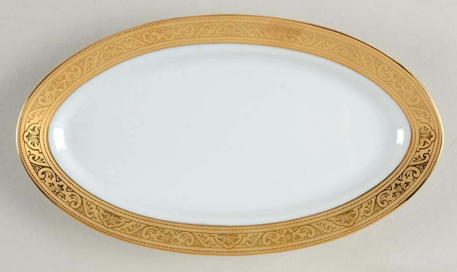 Trianon Gold Relish/Gravy Underplate by Philippe Deshoulieres-1