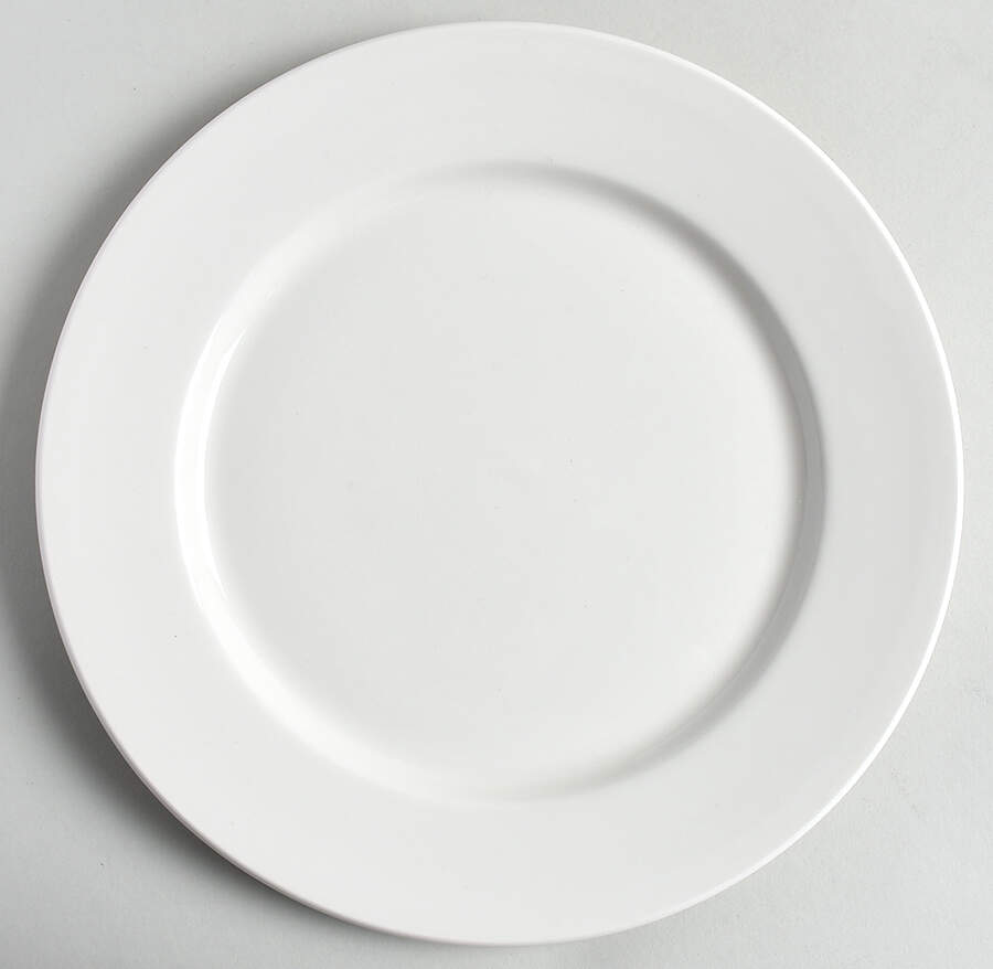 Classic White Dinner Plate by Dudson-1