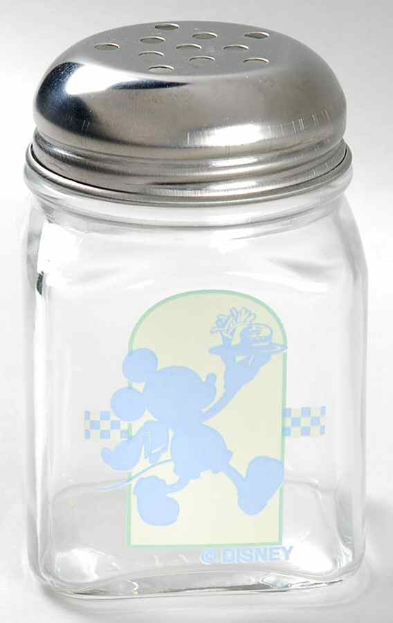 Mickey's Diner Glassware Cheese Shaker & Lid by Disney-1