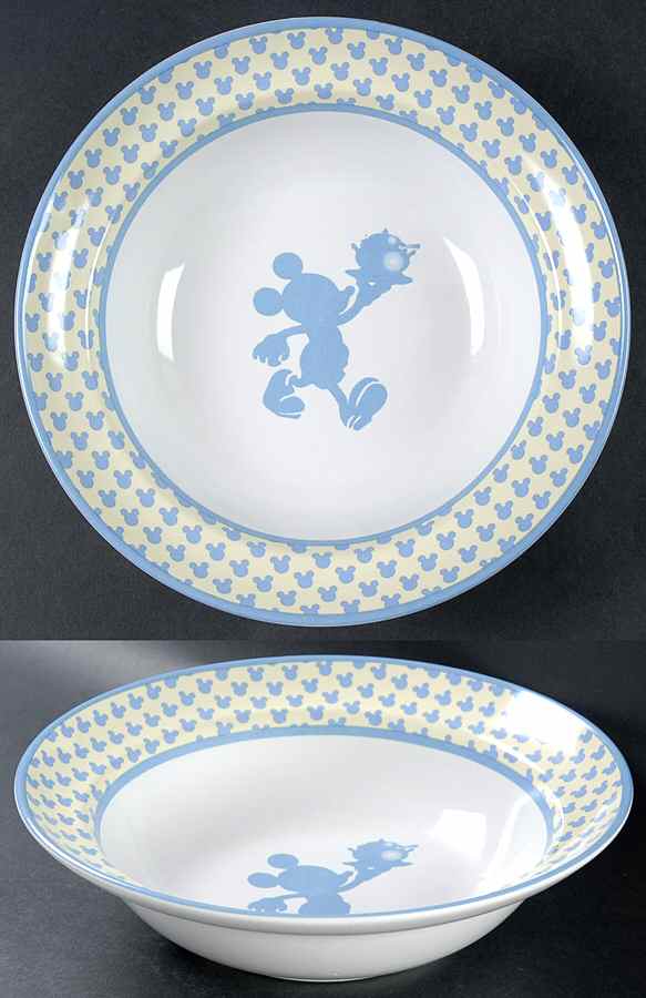 Mickey's Diner 9" Round Vegetable Bowl by Disney-1