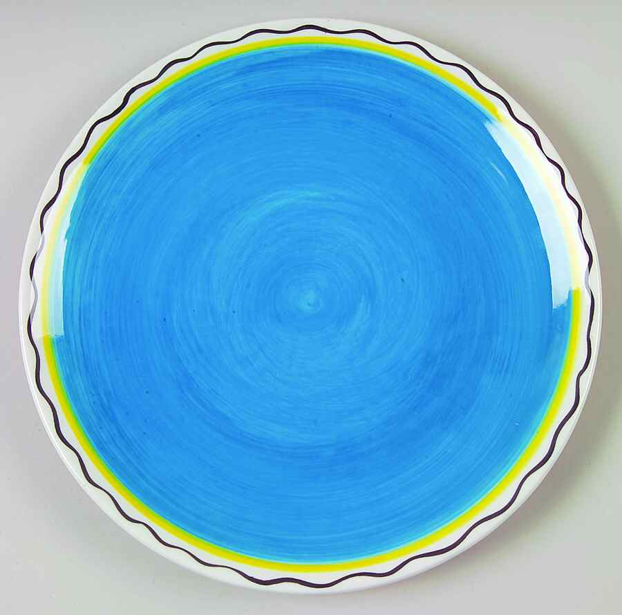 Latin Spice Jalapeno Blue Dinner Plate by Dansk-1