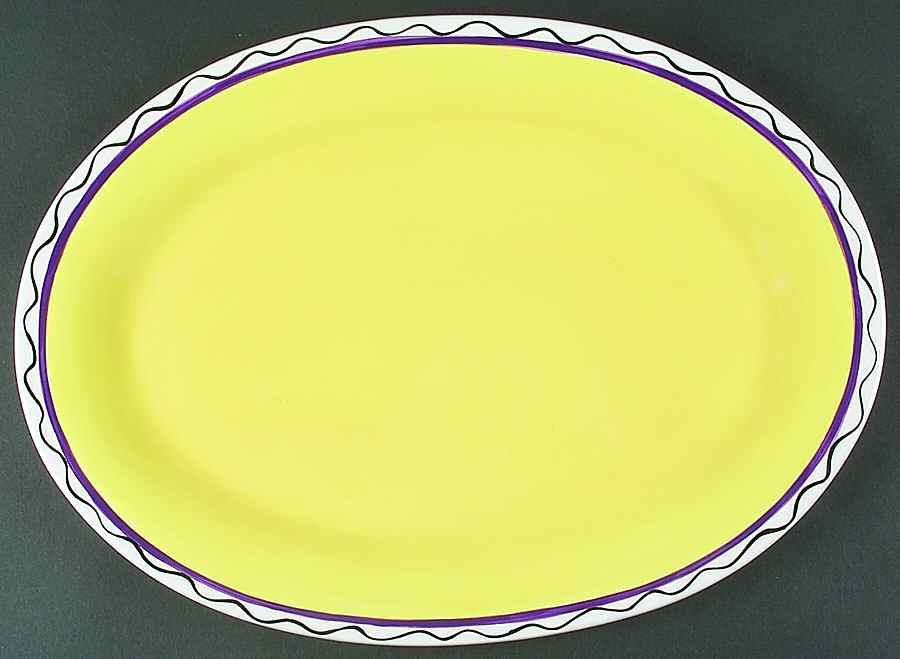 Latin Spice Salsa Accessories 16" Oval Serving Platter by Dansk-1