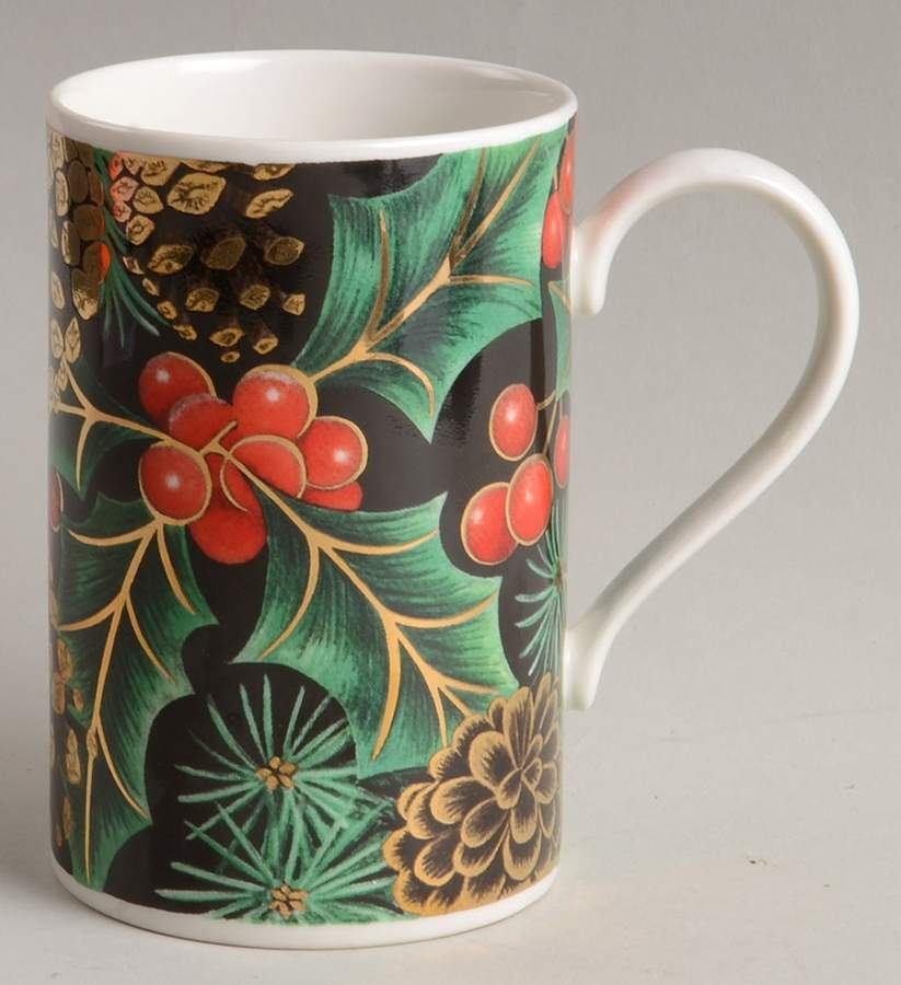 Golden Holly Mug by Dunoon-1