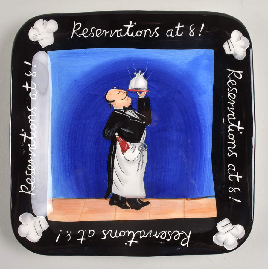 Reservations at 8 Square Salad Plate by Dansk-1