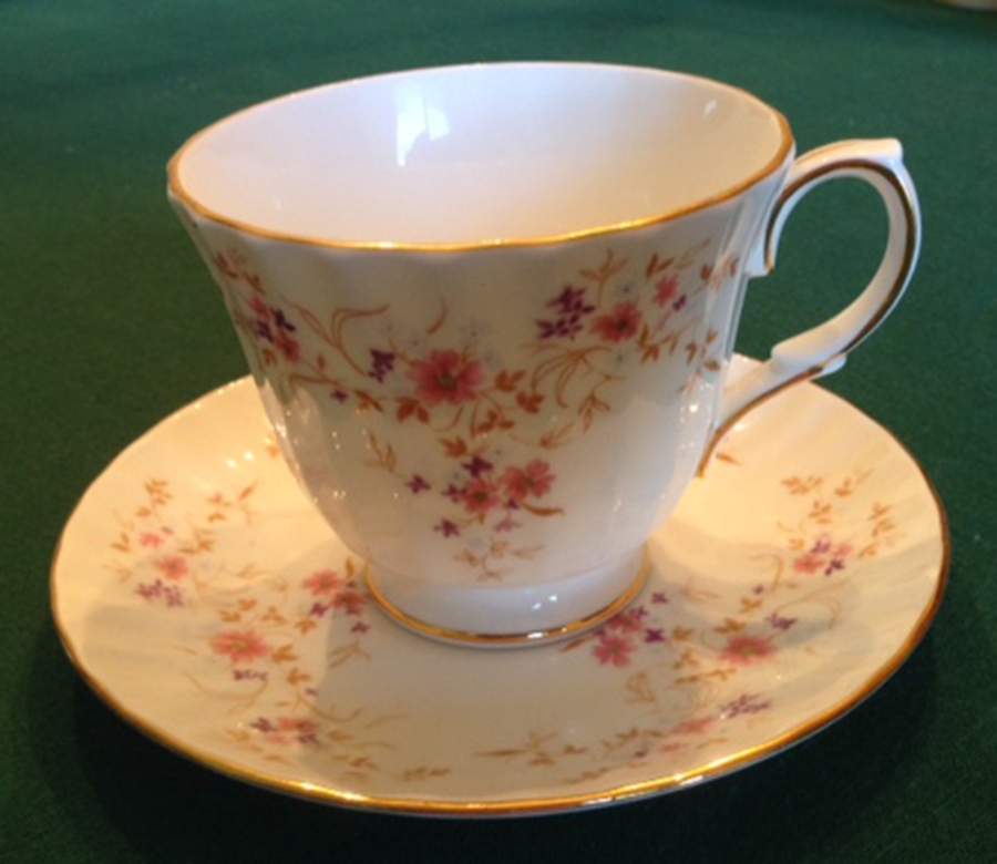 Spinney Footed Cup & Saucer Set by Duchess-1