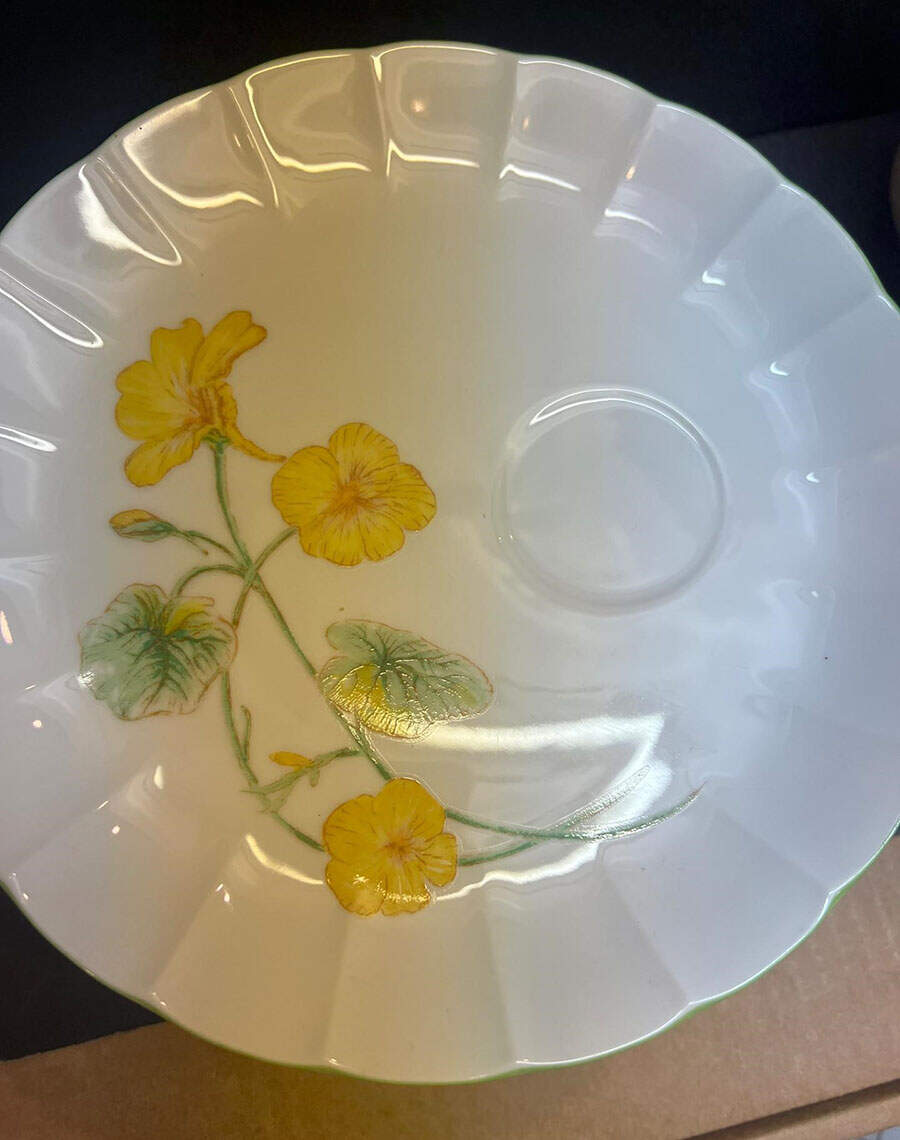 Nasturtium Snack Plate by Delpapa-1