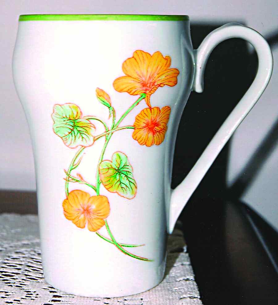 Nasturtium Mug by Delpapa-1