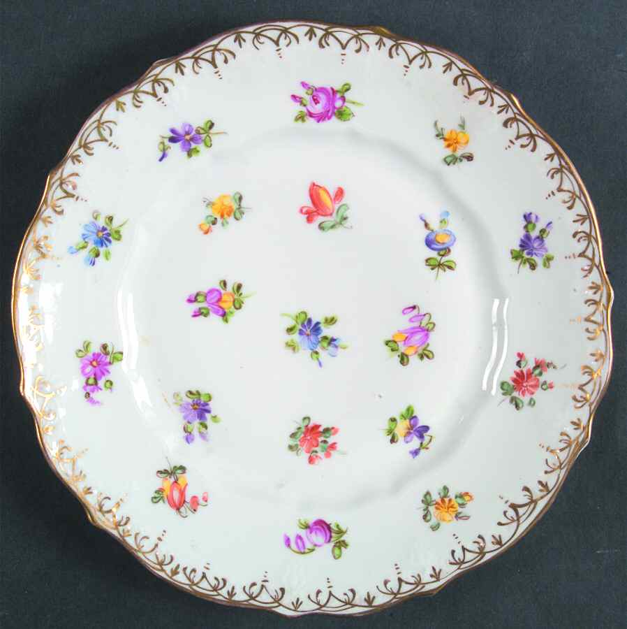 DRE75 Salad Plate by Dresden (German)-1