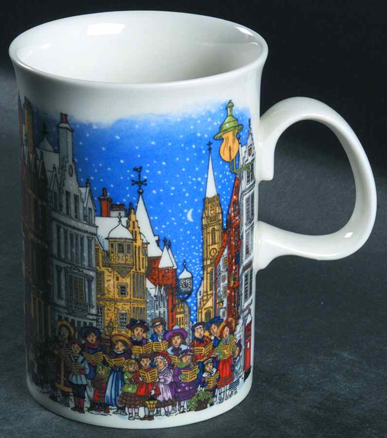 Christmastime Bone Mug by Dunoon-1