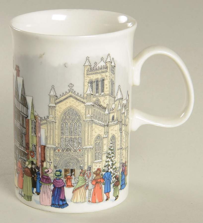Christmastime Bone Mug by Dunoon-1
