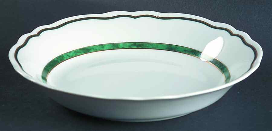 Dome Green Soup/Cereal Bowl by Philippe Deshoulieres-1