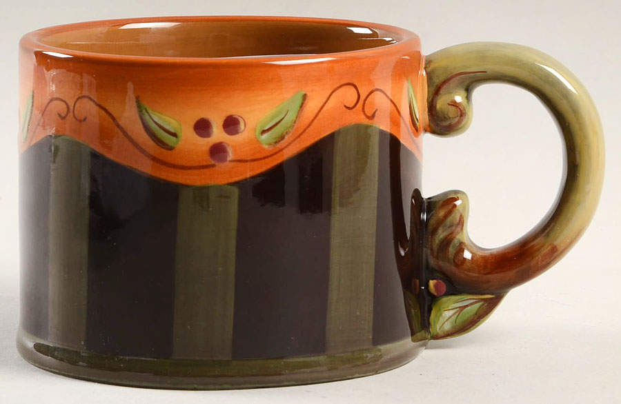 Chocolate Berries Flat Cup (Has No Saucer) by Demdaco-1