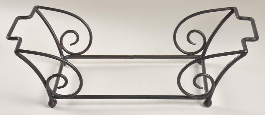 Chocolate Berries Metal Holder for 3 Quart Rectangle Casserole by Demdaco-1