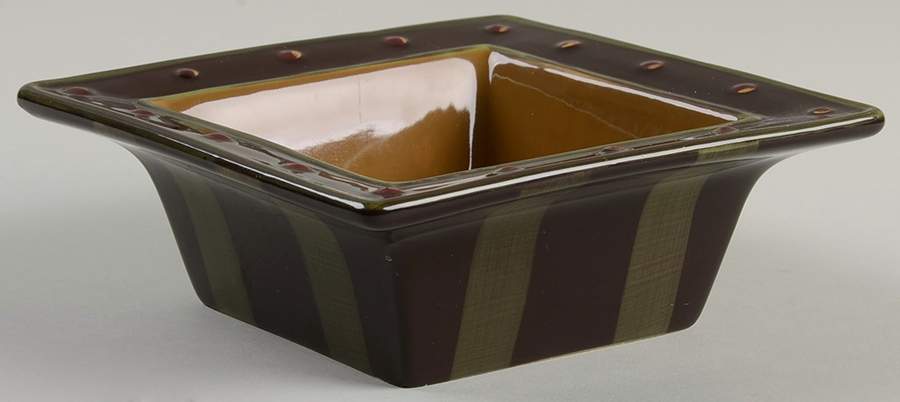 Chocolate Berries Square Individual Snack Bowl by Demdaco-1