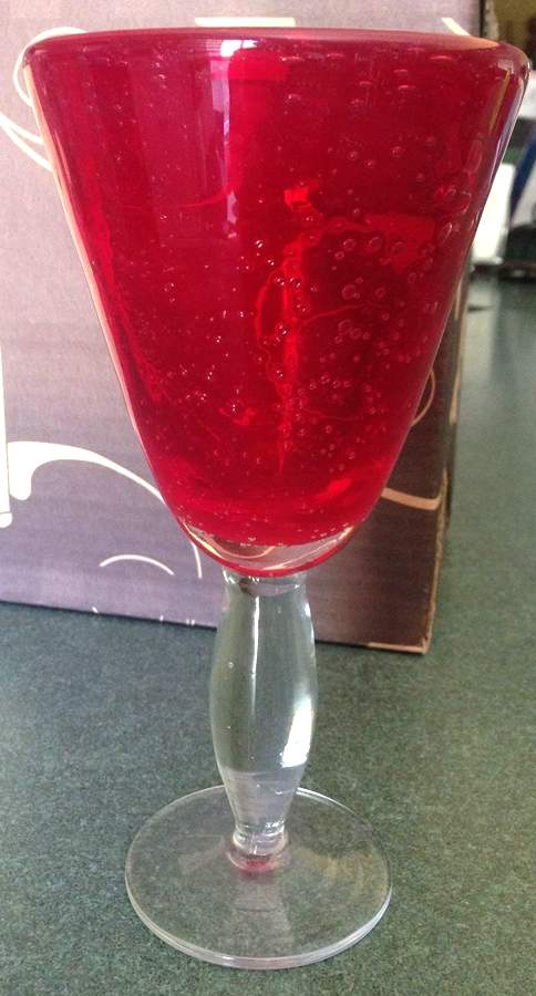 Chocolate Berries Glassware Goblet by Demdaco-1