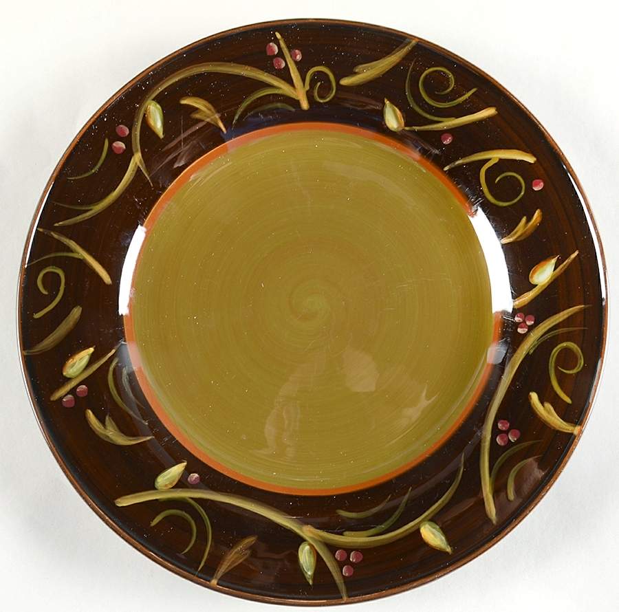 Chocolate Berries Dinner Plate by Demdaco-1