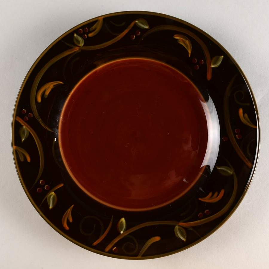 Chocolate Berries Dinner Plate by Demdaco-1
