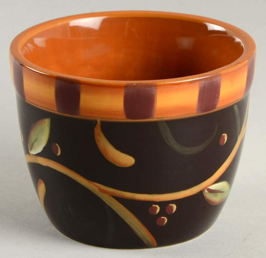 Chocolate Berries Dip Bowl (For Dip & Spreader) by Demdaco-1