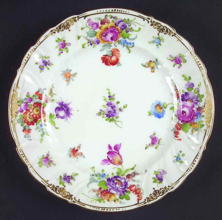 DRE76 Salad Plate by Dresden (German)-1