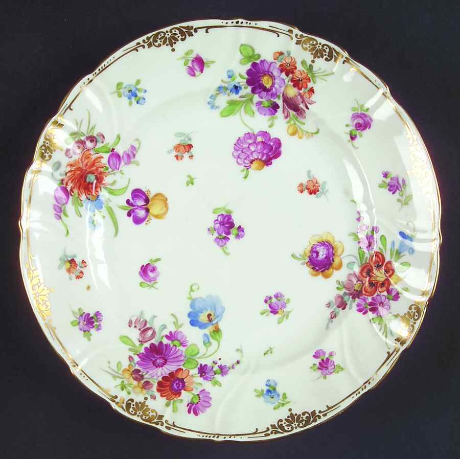 DRE76 Salad Plate by Dresden (German)-1