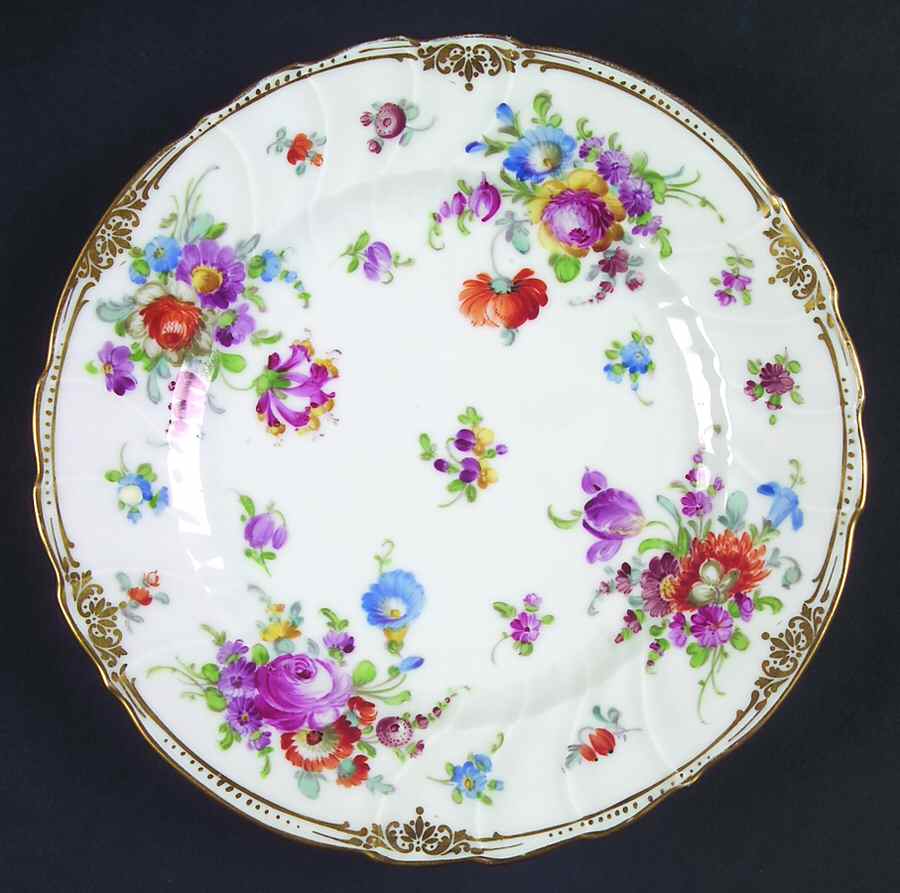 DRE76 Salad Plate by Dresden (German)-1