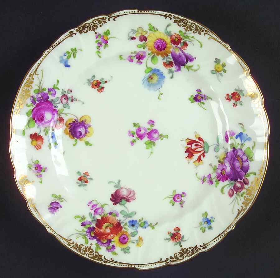 DRE76 Salad Plate by Dresden (German)-1