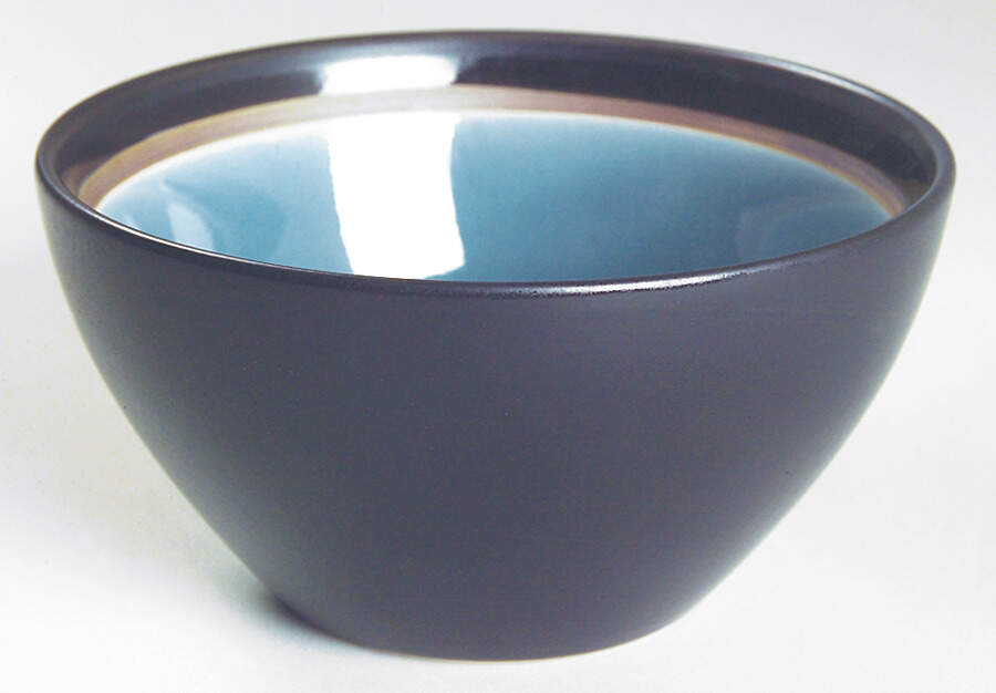 Boundary Blue Soup/Cereal Bowl by Dansk-1