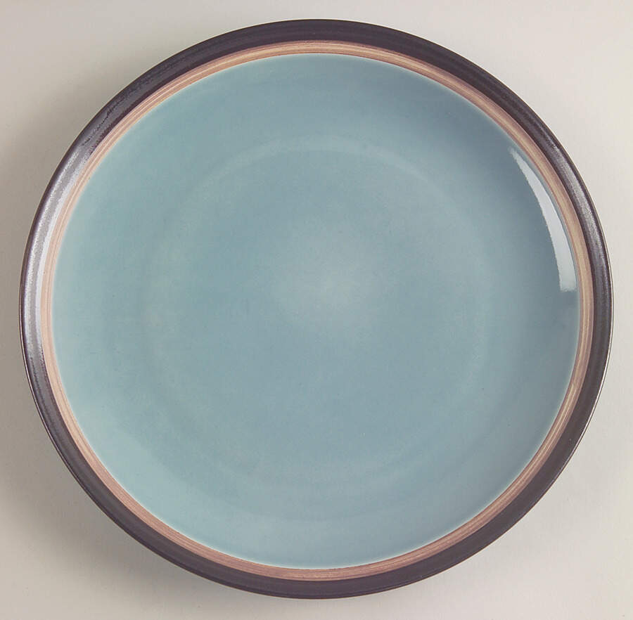 Boundary Blue Dinner Plate by Dansk-1