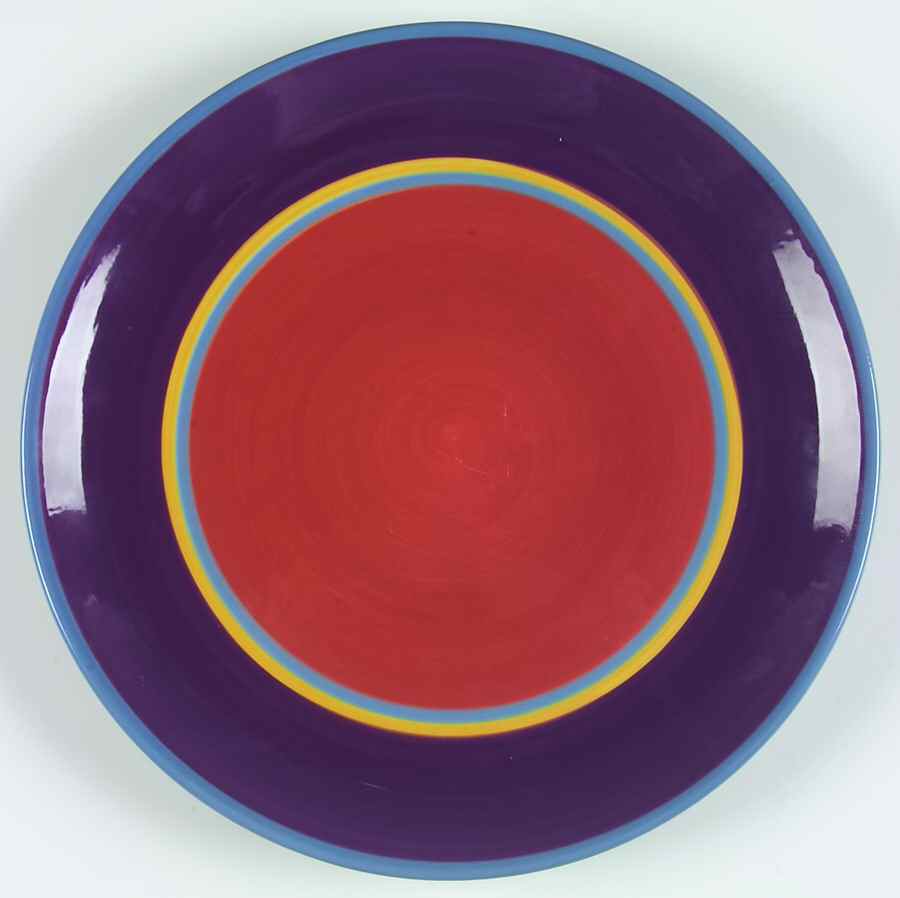Coba Mayan Purple Dinner Plate by Dansk-1