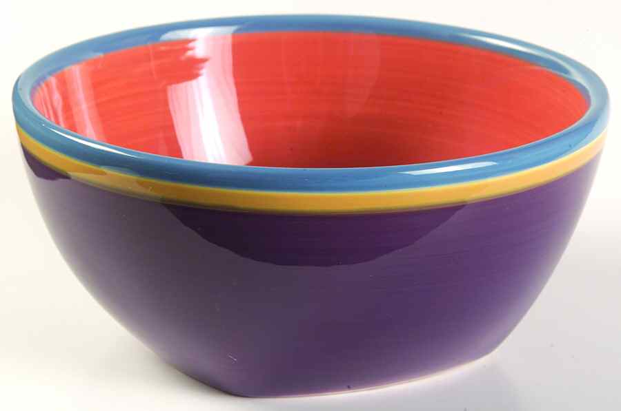 Coba Mayan Purple Soup/Cereal Bowl by Dansk-1