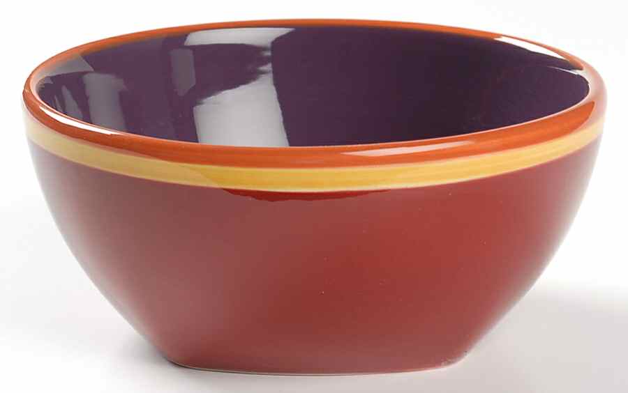 Coba Aztec Red Soup/Cereal Bowl by Dansk-1