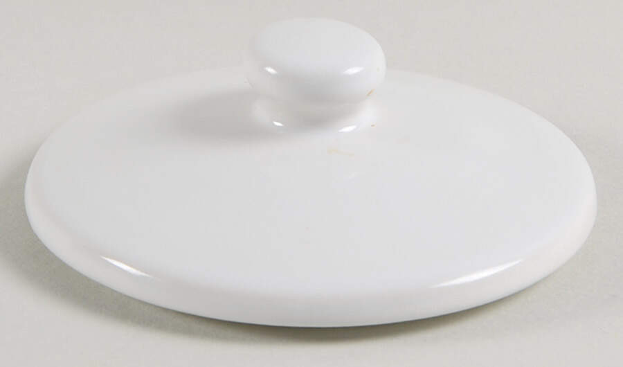 Mesa White Sand (Made in Japan) Lid for Sugar Bowl by Dansk-1