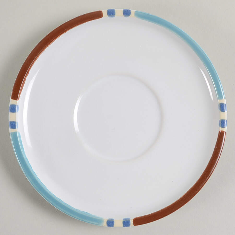 Mesa White Sand (Made in Japan) Saucer for Flat Cup by Dansk-1