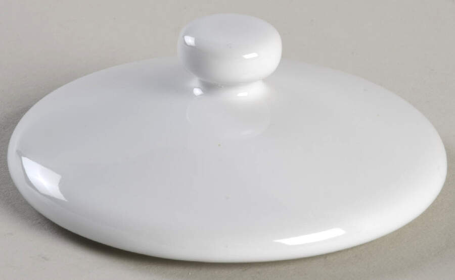 Mesa White Sand (Made in Japan) Lid for Sugar Bowl by Dansk-1