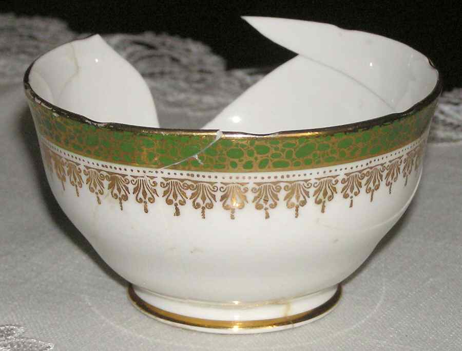 Winchester Green Open Sugar Bowl by Duchess-1