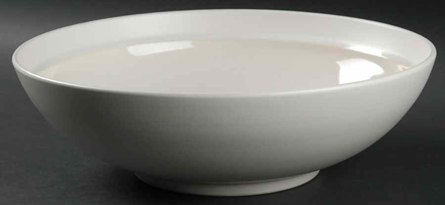 Tera White 11" Round Serving Bowl by Dansk-1