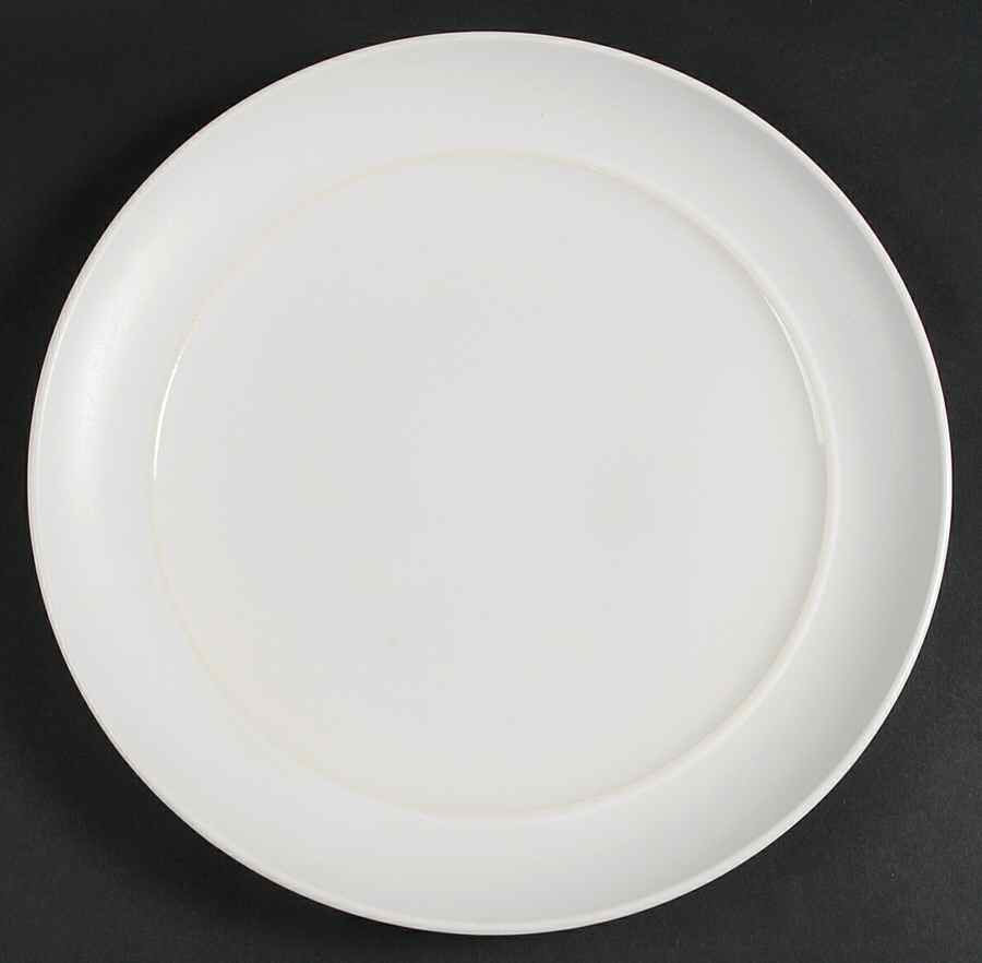 Tera White 12" Chop Plate (Round Platter) by Dansk-1