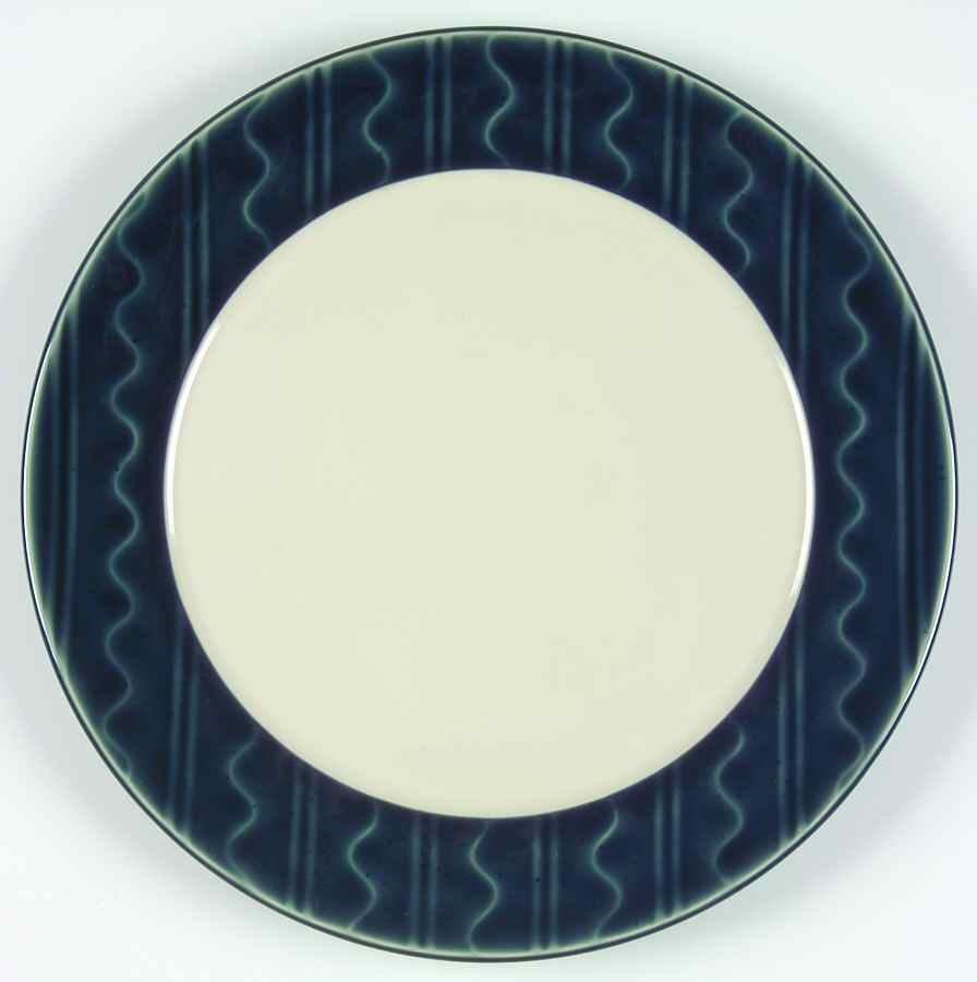 Cairo Teal Dinner Plate by Dansk-1