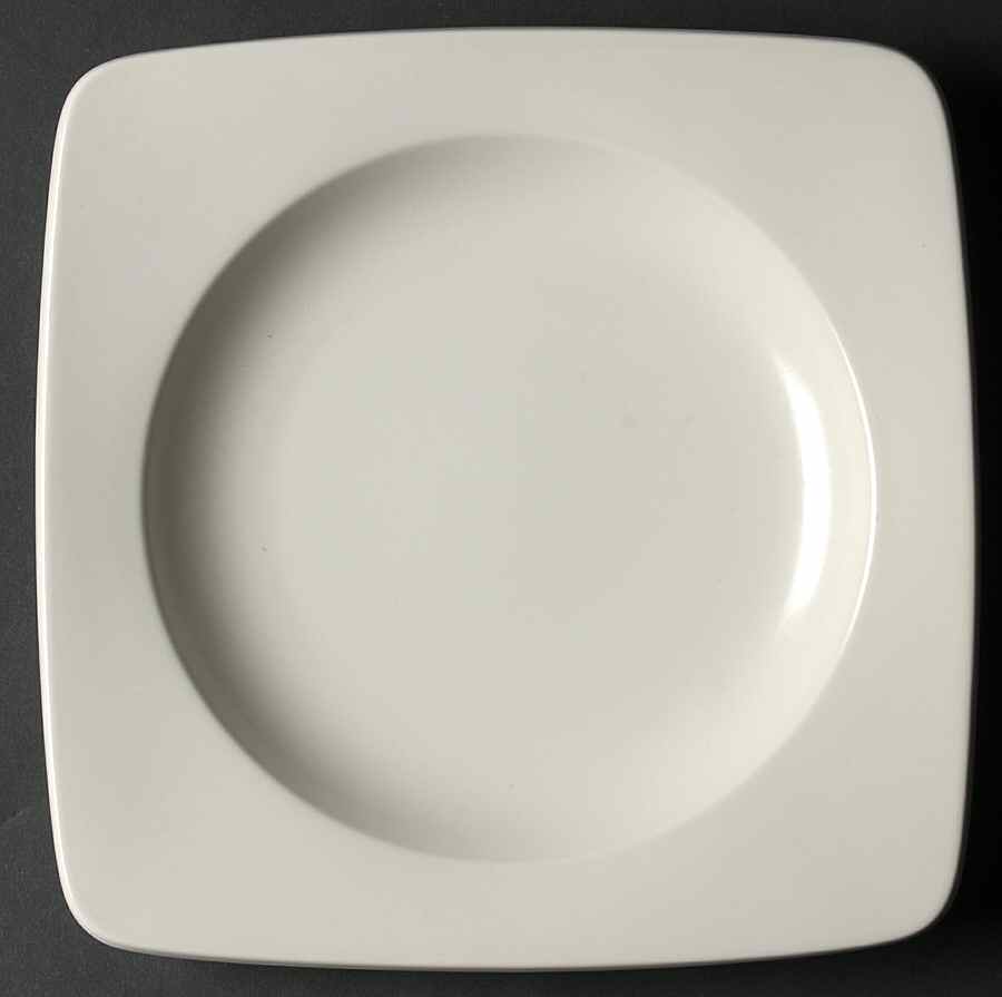 Studio LM Cream Square Accent Salad Plate by Dansk-1